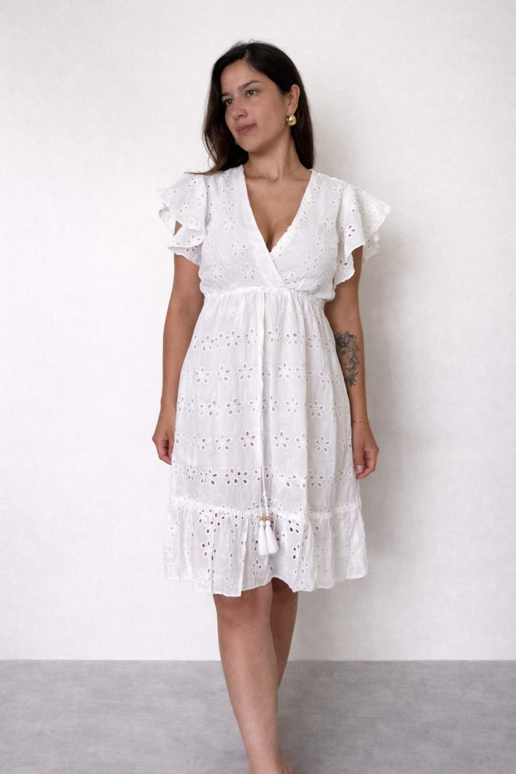 Vestido Mujer Broderie Goa